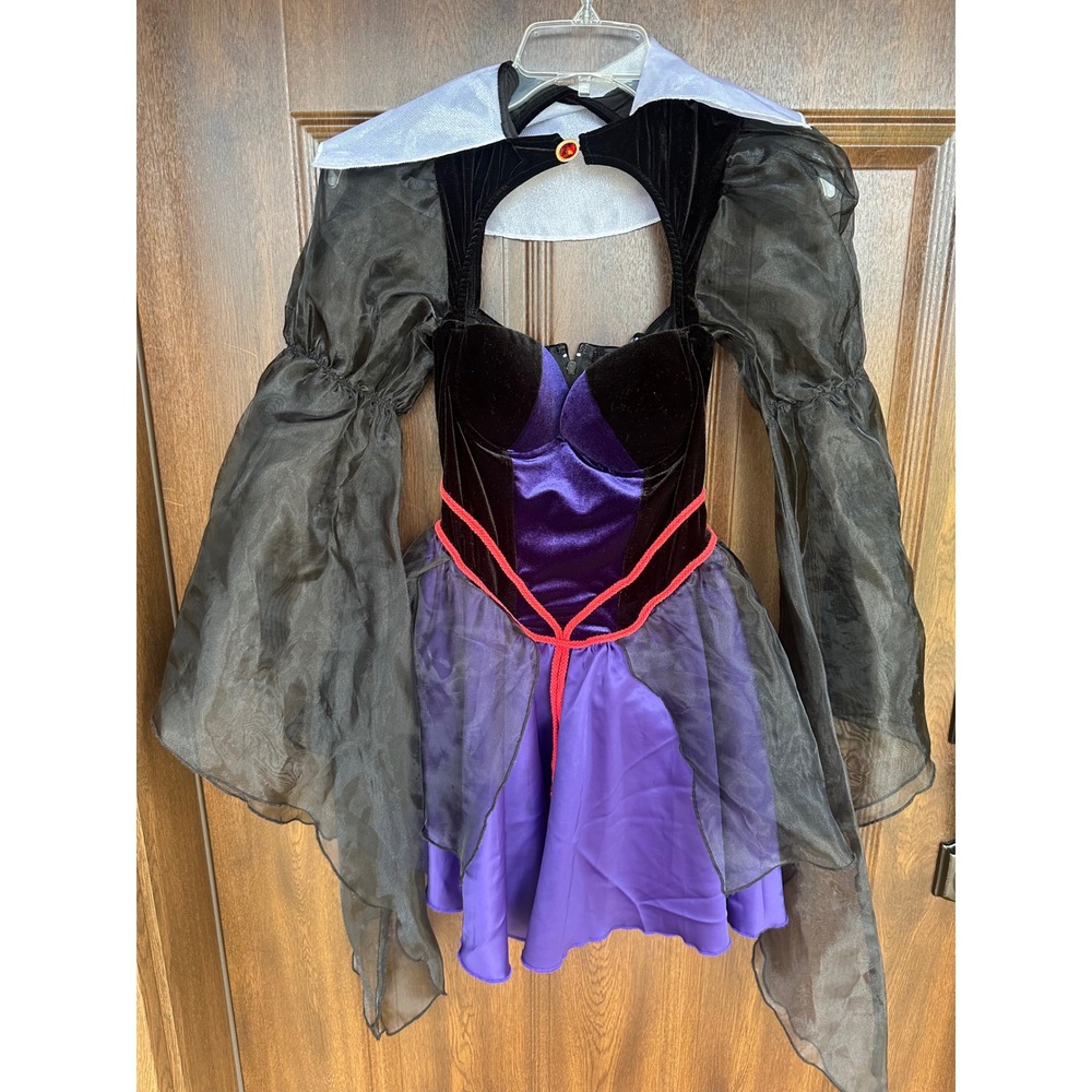 Dolls Kill "One Bad Apple" XS Costume Set Trickz N' Treatz Snow White Evil Queen